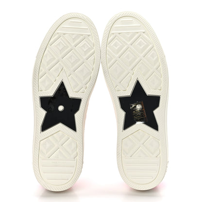Christian Dior Canvas Fluo Toile De Jouy Embroidered Womens Walk'N'Dior Low Top Sneakers 37 White Fuchsia 5 of 8