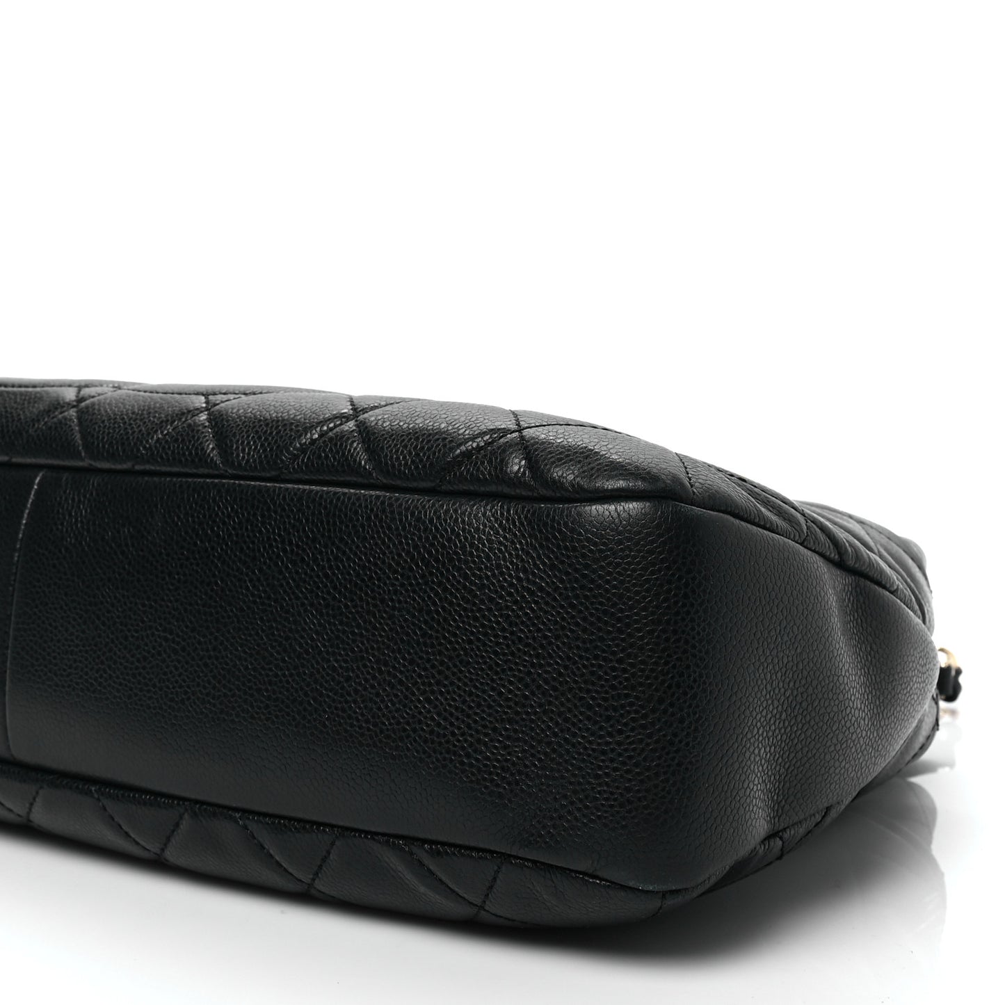 Caviar Quilted CC Timeless Soft Tote Black
