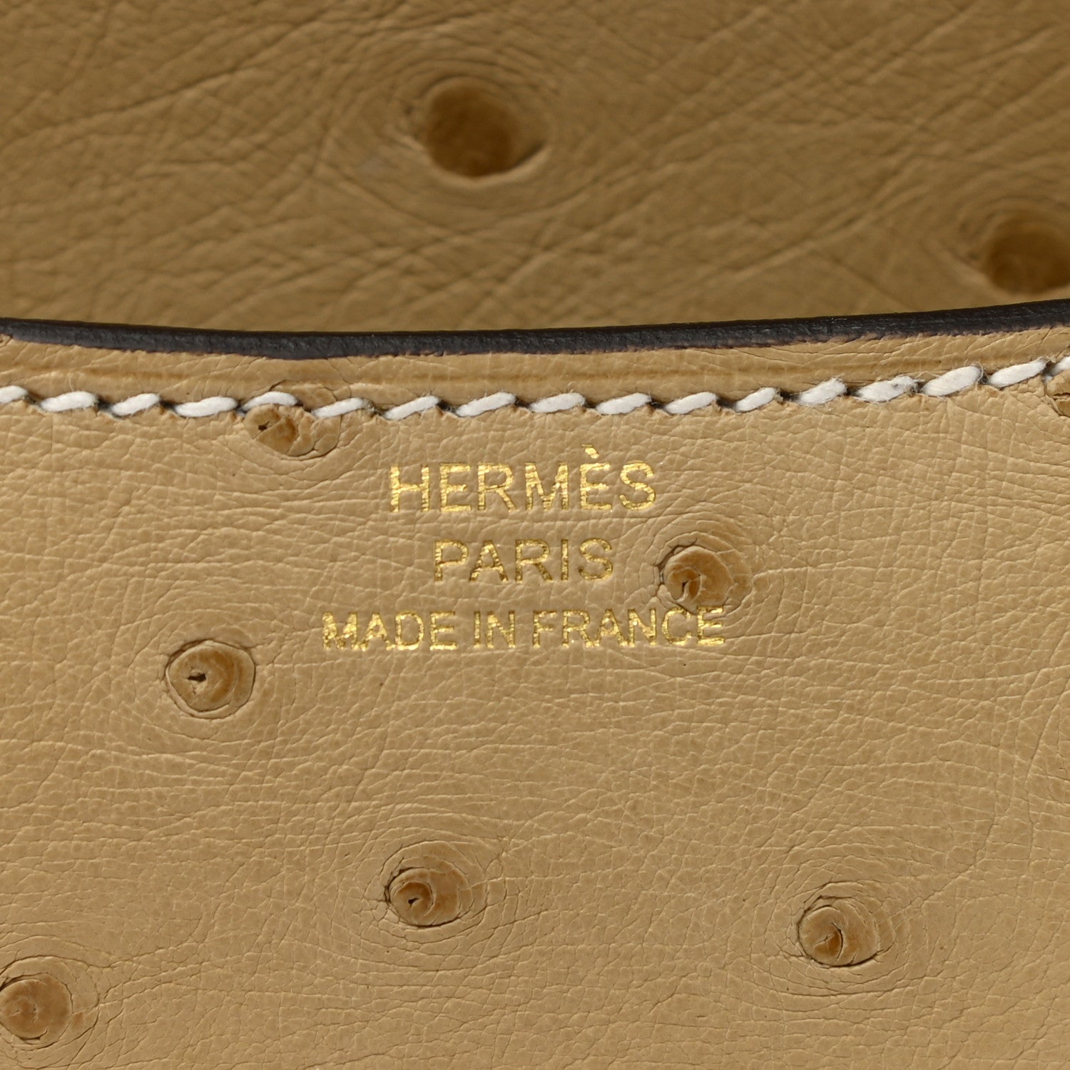 Hermes Ostrich Constance 18 Trench 5 of 10