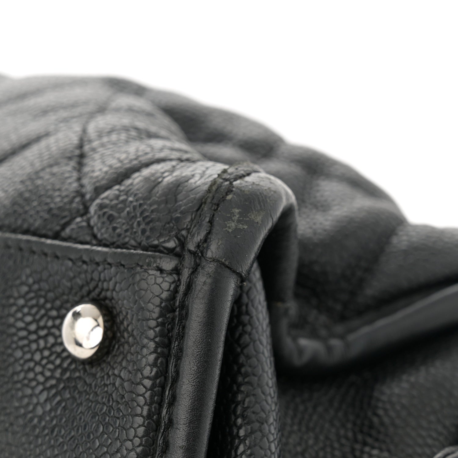 Chanel Caviar Quilted French Riviera Tote Black 16 of 16