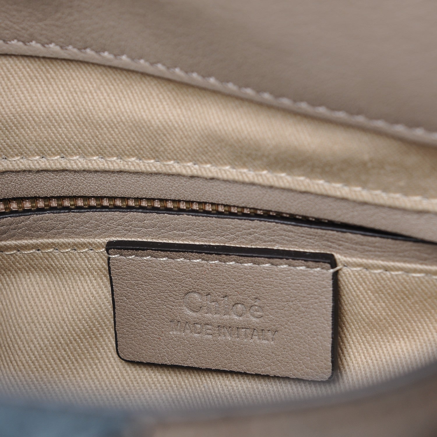 Chloe Suede Calfskin Small Owen Flap Bag Motty Grey 6 of 8
