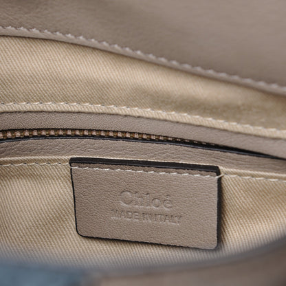 Chloe Suede Calfskin Small Owen Flap Bag Motty Grey 6 of 8