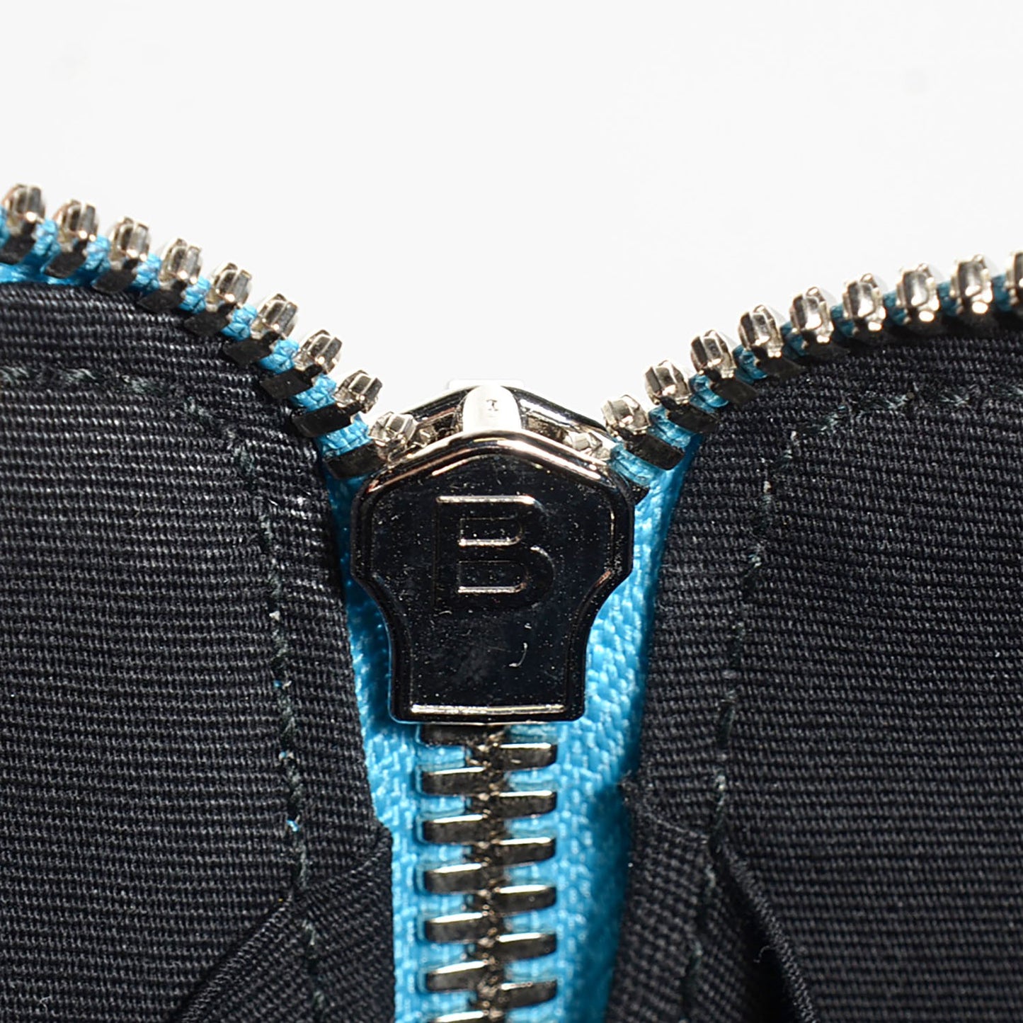 Grained Calfskin Le Dix Small Soft Cartable Bleu Azur