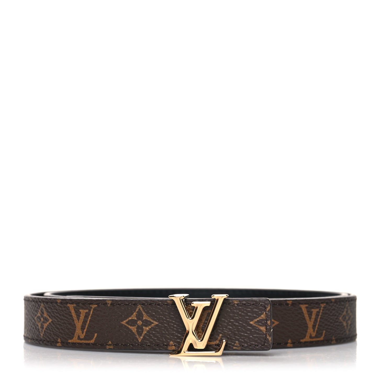 Calfskin Monogram 20mm LV Iconic Reversible Belt 80 32 Black