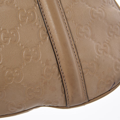 Gucci Guccissima Medium Britt Hobo Beige 17 of 22