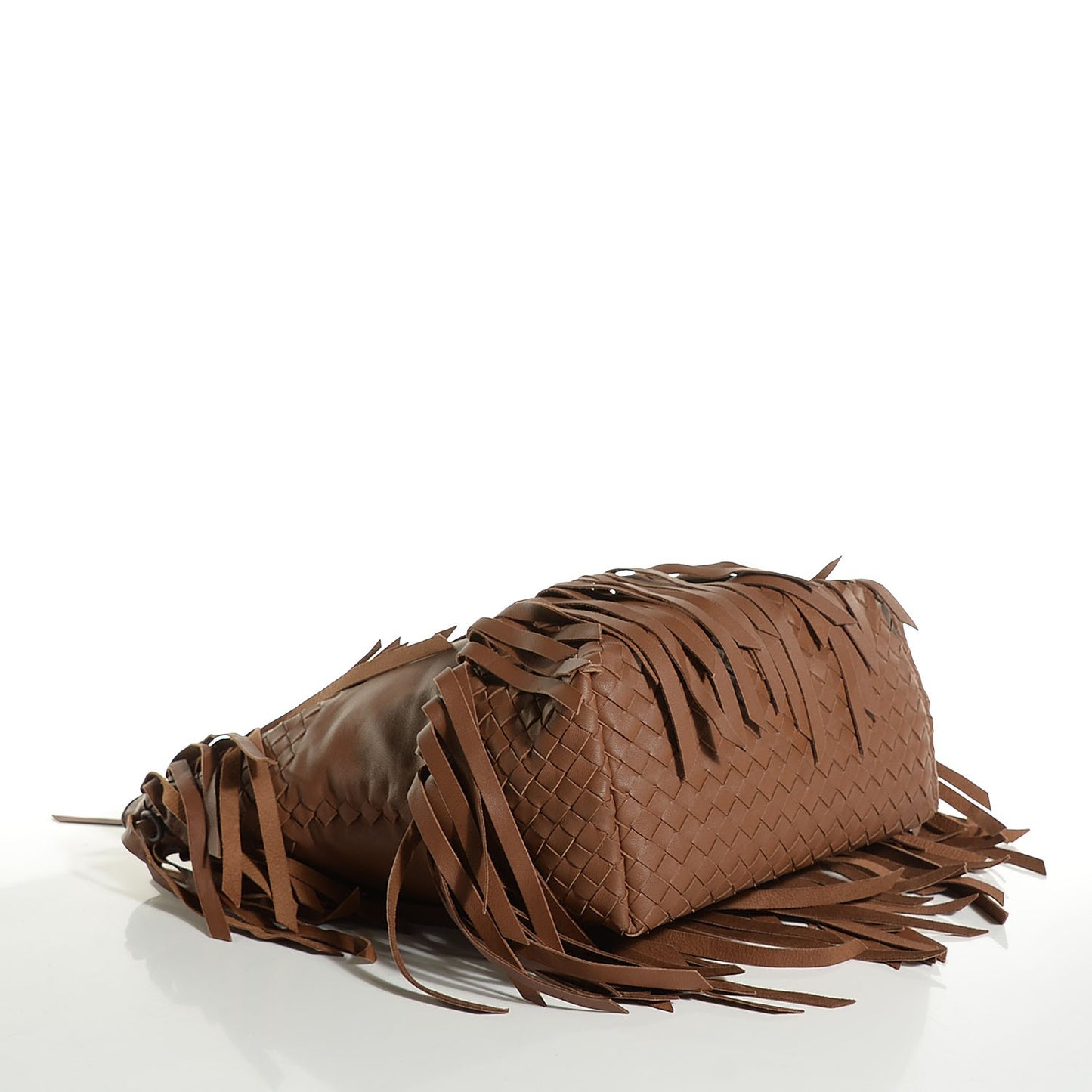 Nappa Fringe Tote Chene