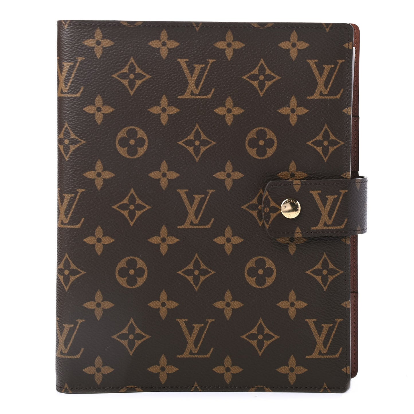 Monogram Large Ring Agenda Cover