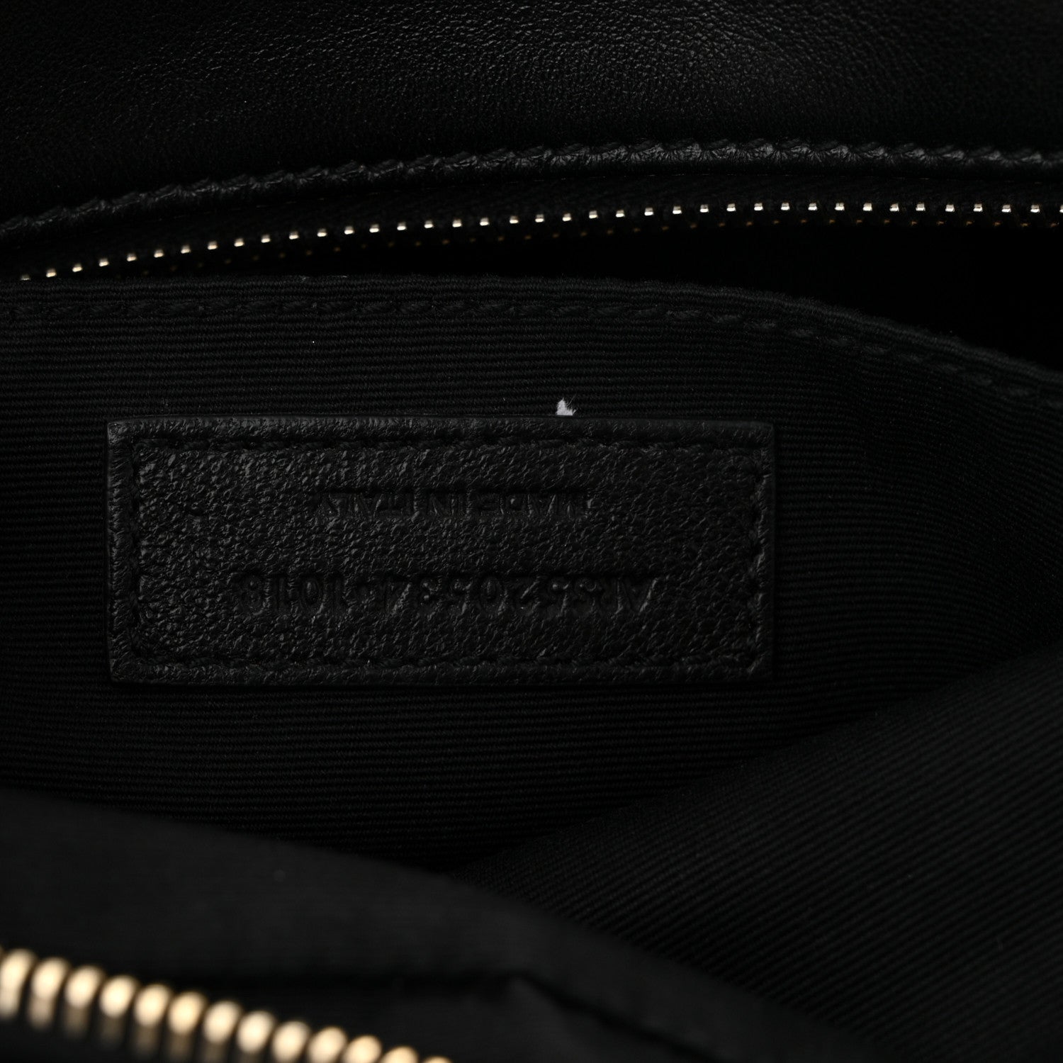 Saint Laurent Calfskin Matelasse Monogram Lou Camera Bag Black 7 of 10