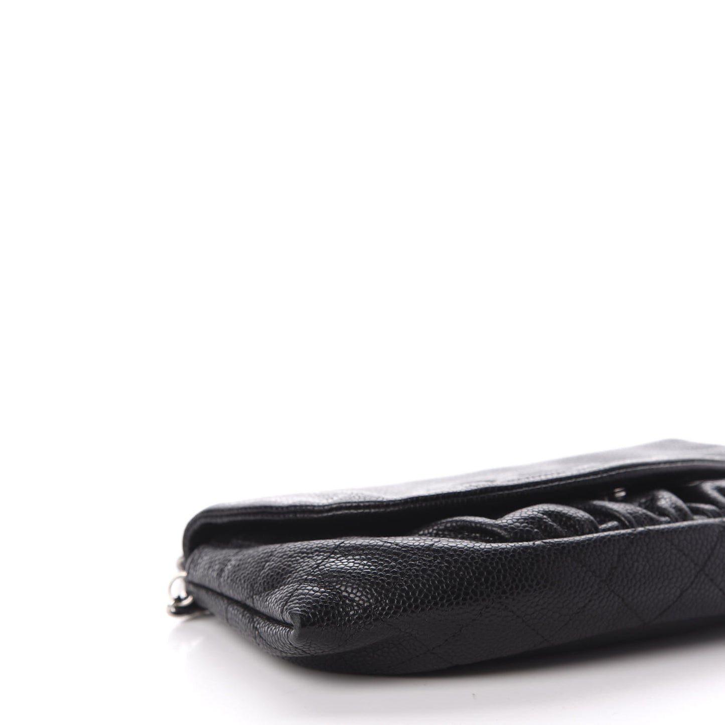 Caviar Half Moon Wallet On Chain WOC Black