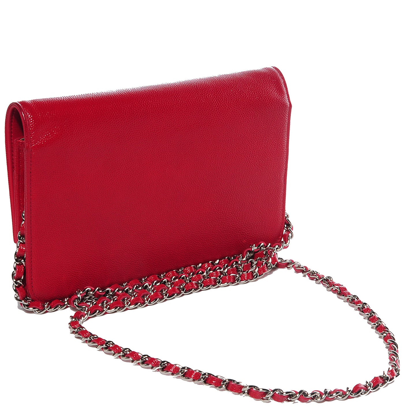Caviar Sevruga Wallet on Chain WOC Red