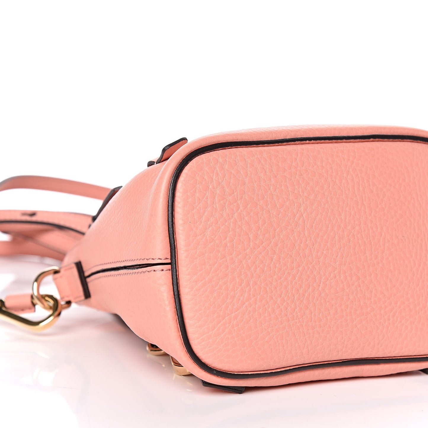 Suede Calfskin Mini Faye Backpack Ideal Blush