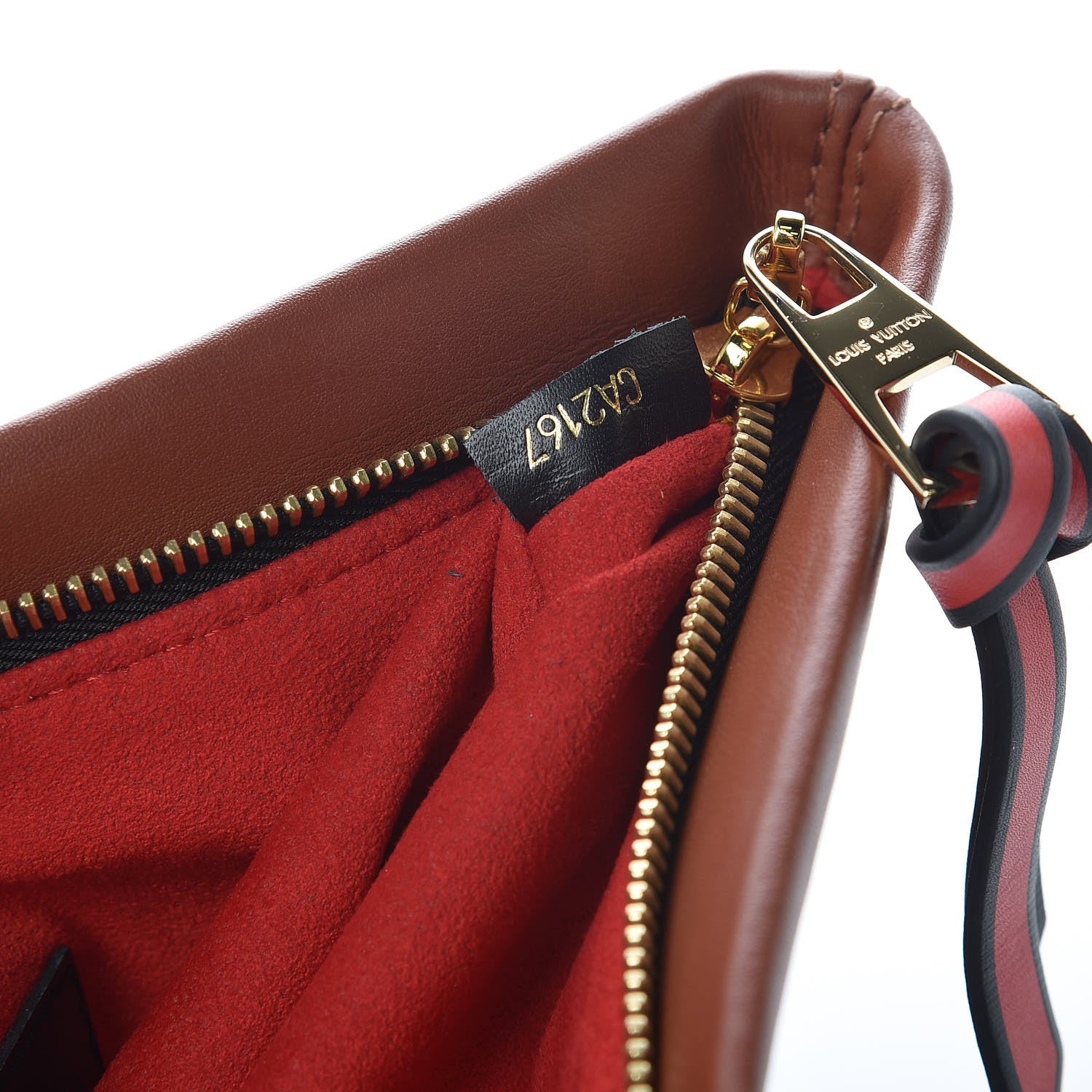 Louis Vuitton Monogram Tuileries Pochette Caramel 6 of 10