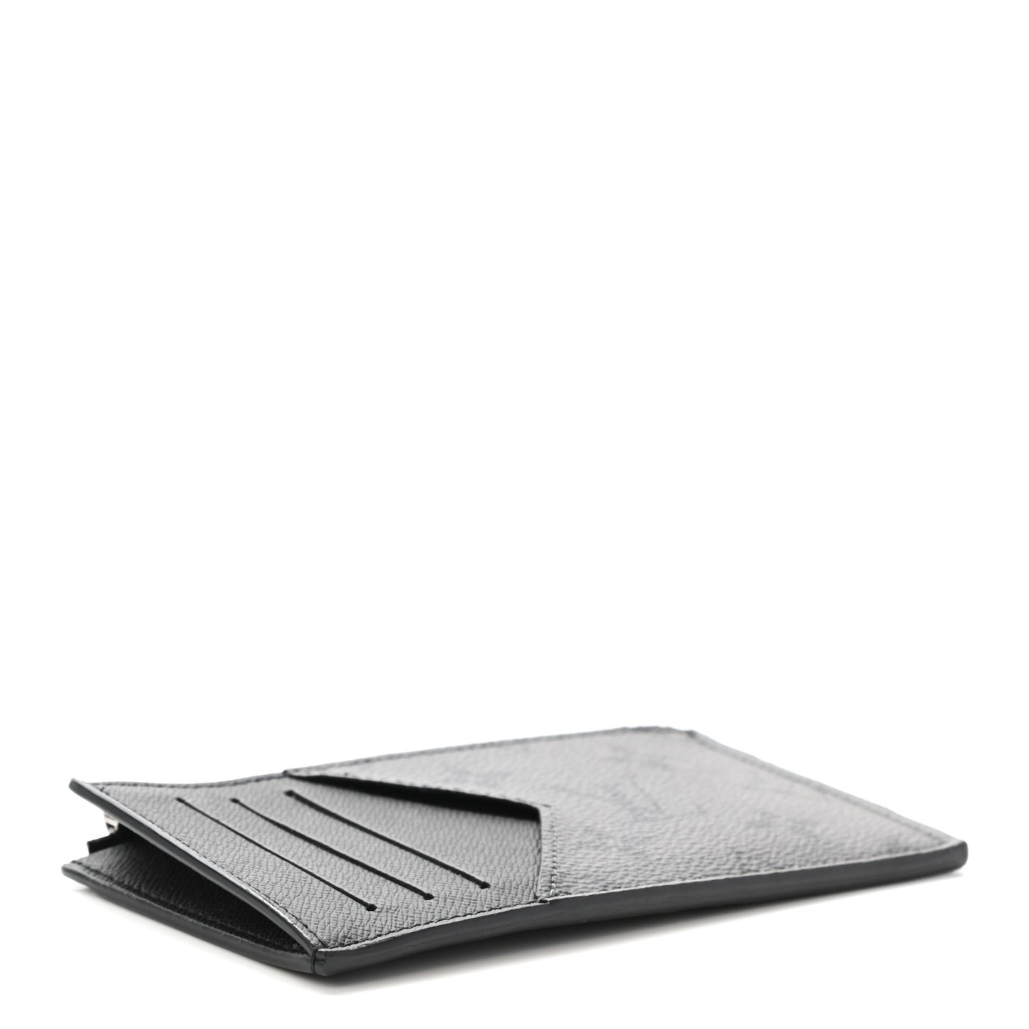 Reverse Monogram Eclipse Taiga Coin Card Holder