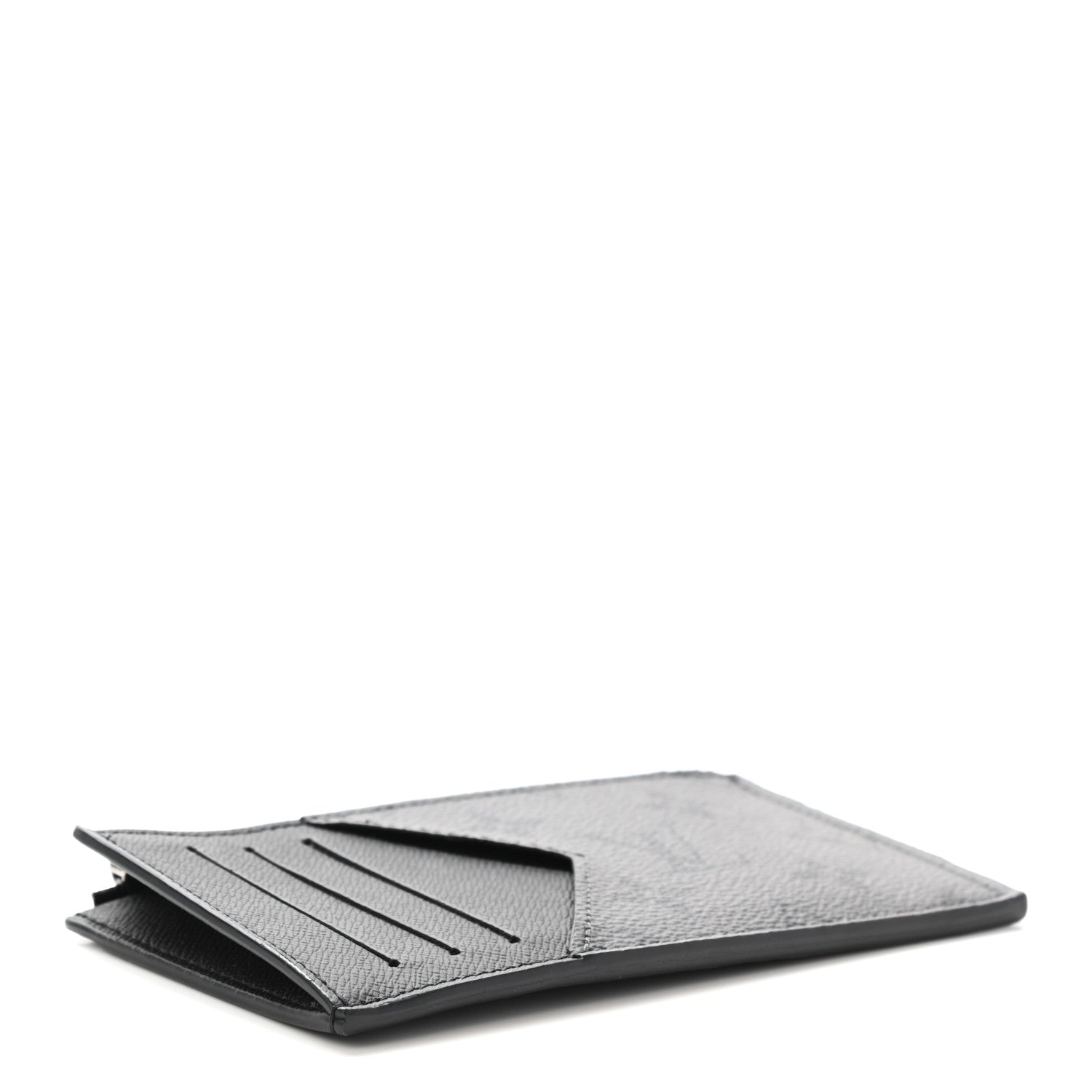Louis Vuitton Reverse Monogram Eclipse Taiga Coin Card Holder 4 of 7