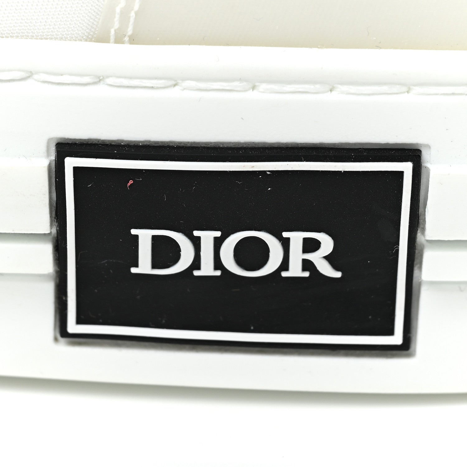 Christian Dior Canvas Mens B23 High Top Sneakers 45 White 11 of 12
