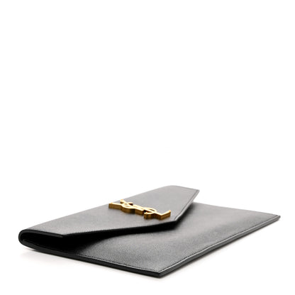 Saint Laurent Grain De Poudre Uptown Pouch Black 4 of 8