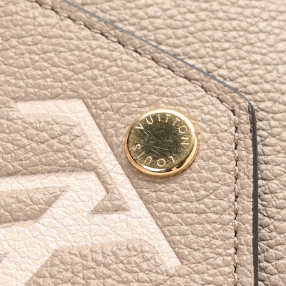 Louis Vuitton Empreinte Monogram Giant Victorine Wallet Tourterelle Creme 7 of 7