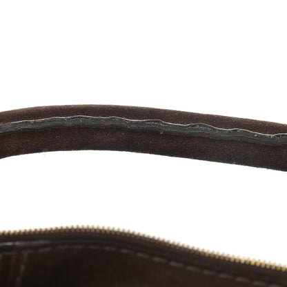 Prada Scamosciato Suede Hobo Brown 12 of 15
