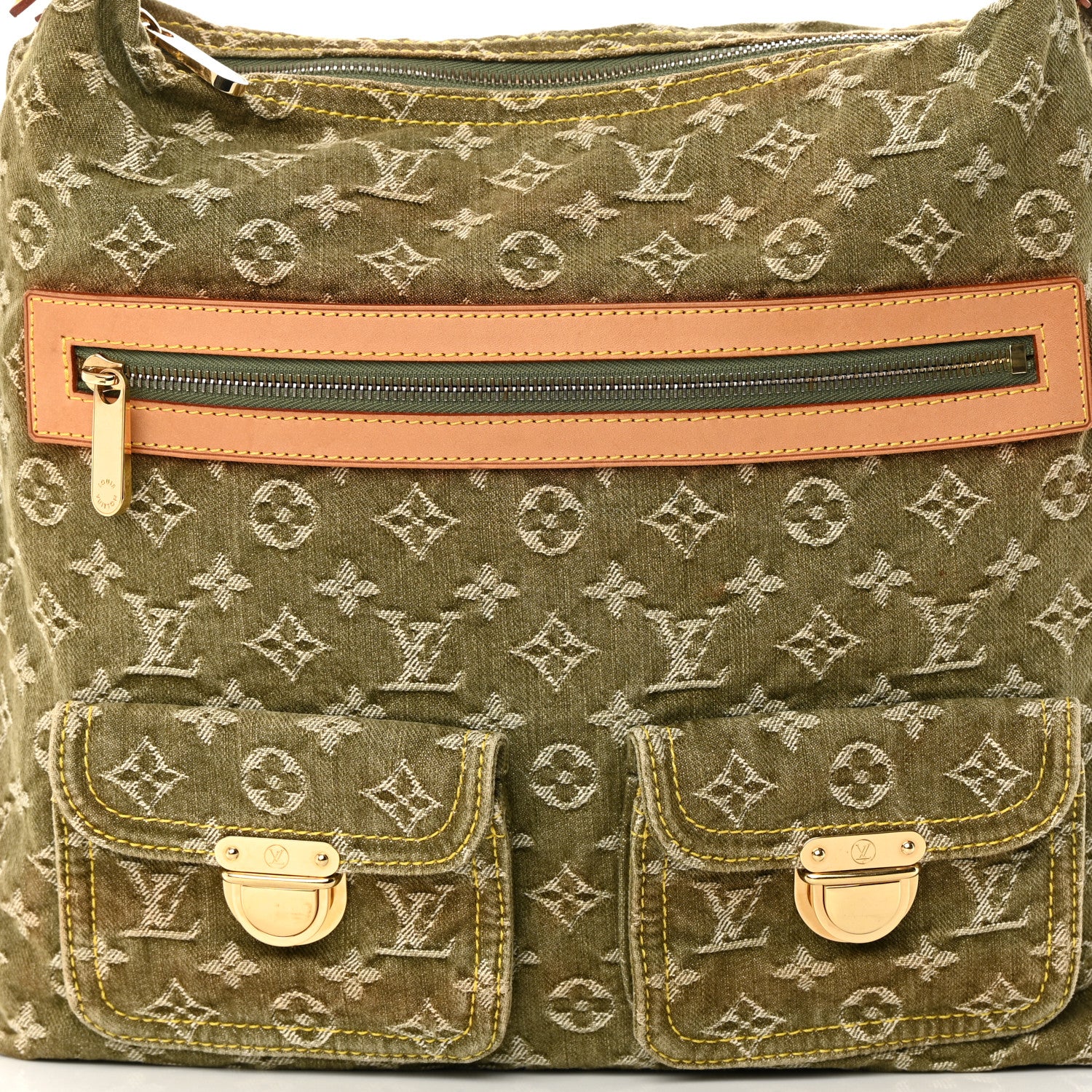 Louis Vuitton Denim Baggy GM Lichen 8 of 23