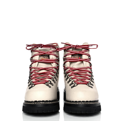 Gucci X THE NORTH FACE Calfskin Womens Hiking Ankle Boots 41 Special Ivory 2 of 7