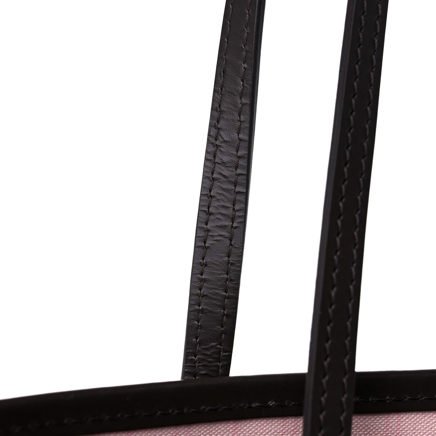Damier Ebene Neo Neverfull MM Rose Ballerine