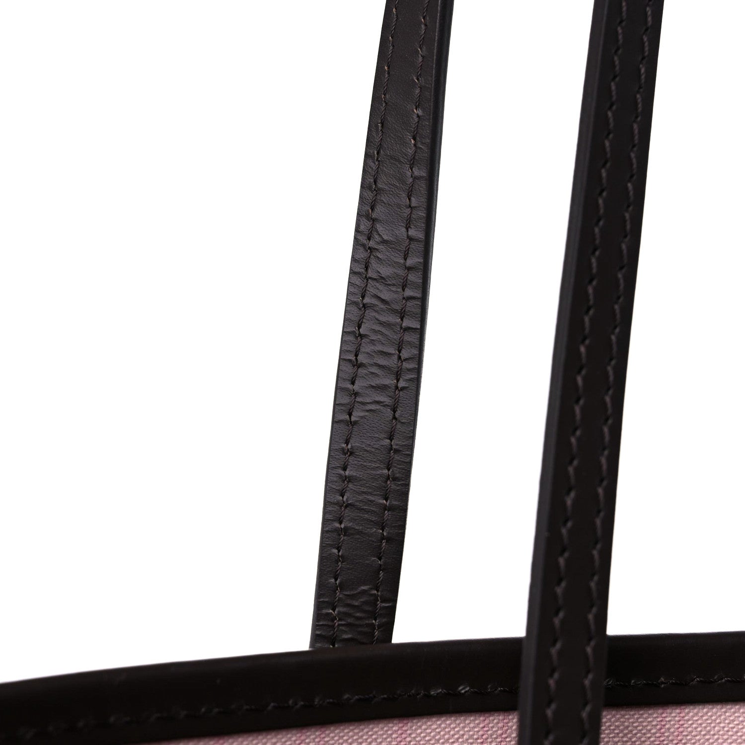 Louis Vuitton Damier Ebene Neo Neverfull MM Rose Ballerine 10 of 10