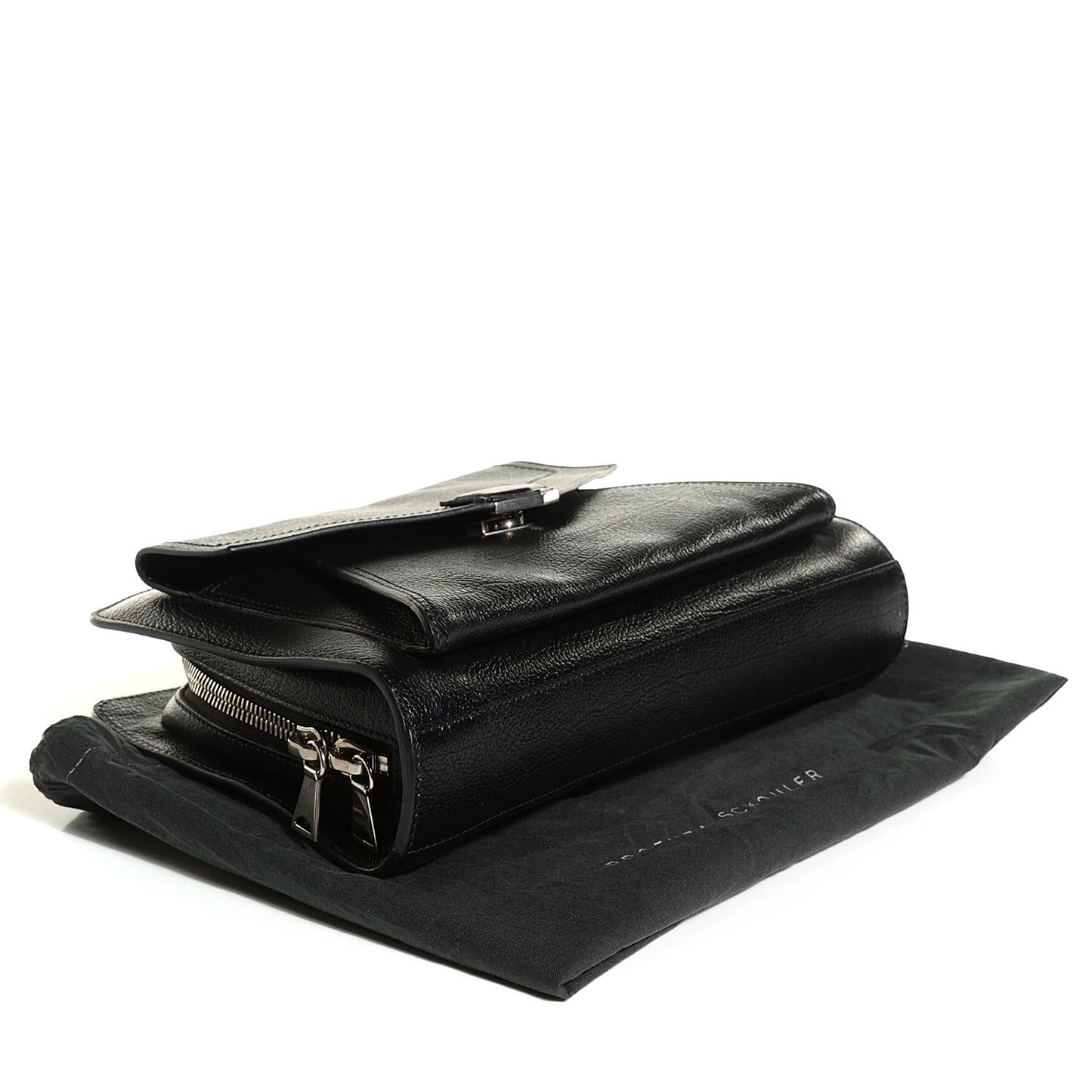 Calfskin PS13 Clutch Black