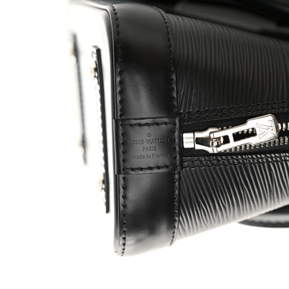 Louis Vuitton Epi Jacquard Alma BB Black 6 of 10