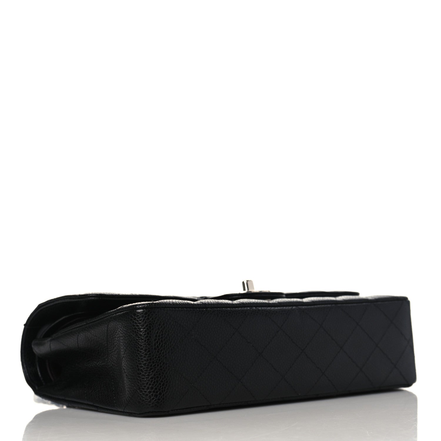 Chanel Caviar Quilted Medium Double Flap Black 3 of 9