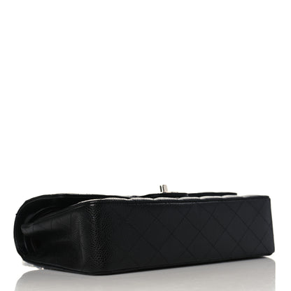 Chanel Caviar Quilted Medium Double Flap Black 3 of 9