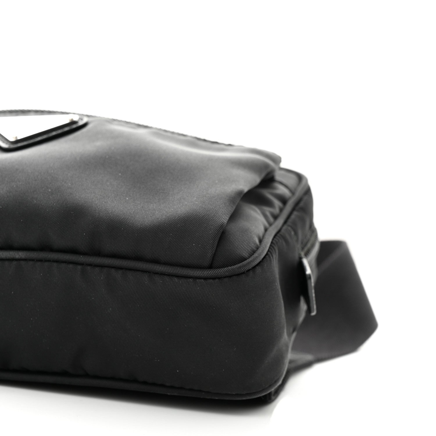 Prada Tessuto Nylon Belt Bag Black 10 of 11