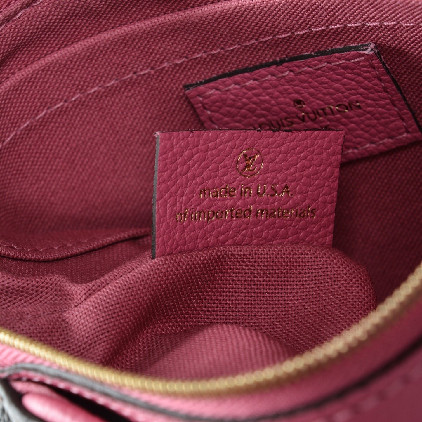 Monogram Pallas Clutch Rose Fizzy