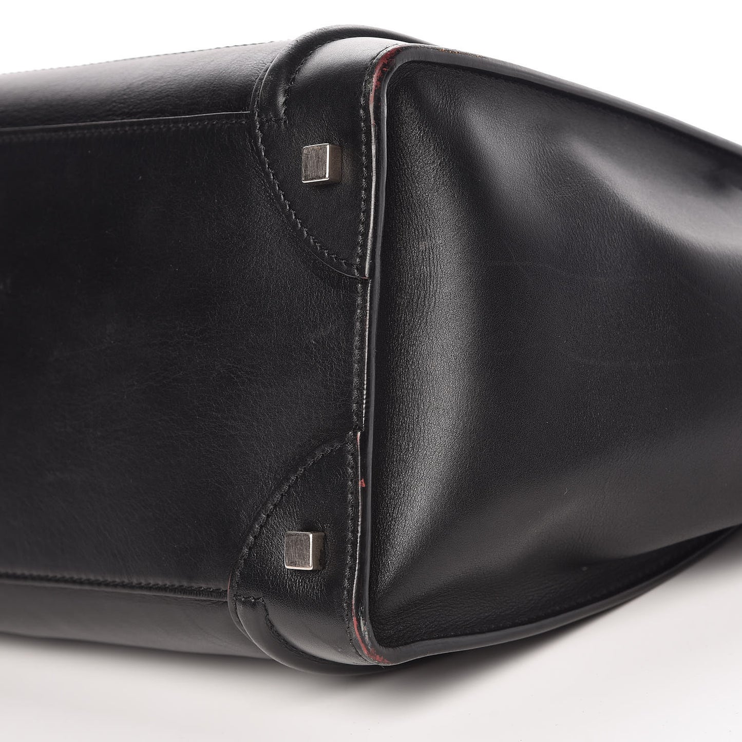 Smooth Calfskin Mini Luggage Black