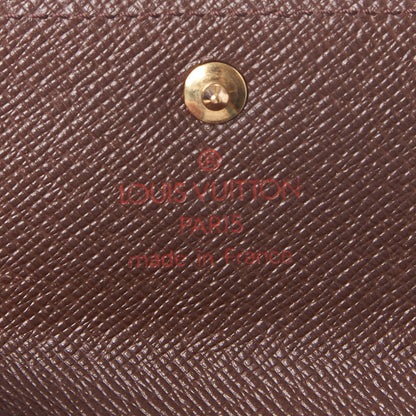 Louis Vuitton Damier Ebene Porte-Monnaie Plat Coin Purse 6 of 7