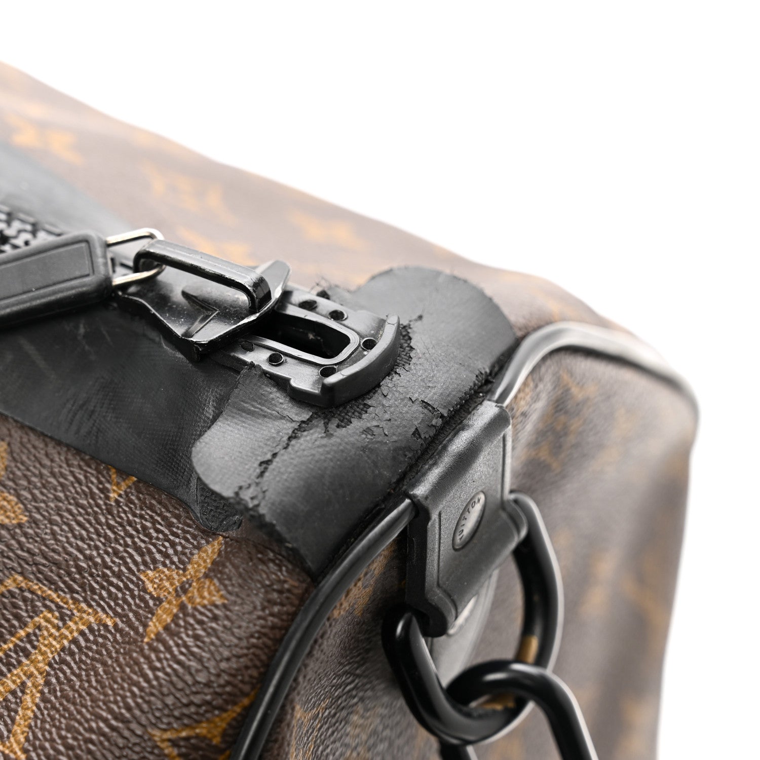 Louis Vuitton Monogram Waterproof Keepall Bandouliere 55 10 of 11