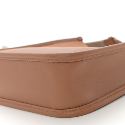 Prada Soft Grain Calfskin Shoulder Bag Caramel 10 of 10
