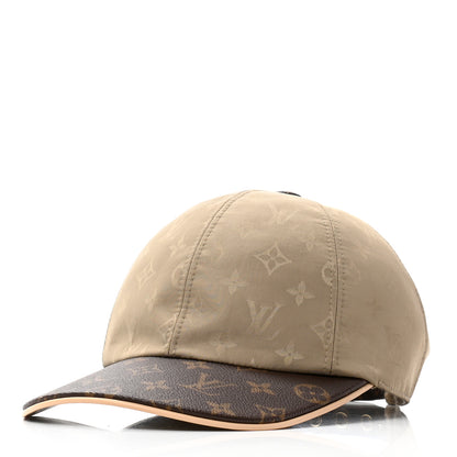 Louis Vuitton Polyester Silk Monogram LV Get Ready Cap M Beige 1 of 10