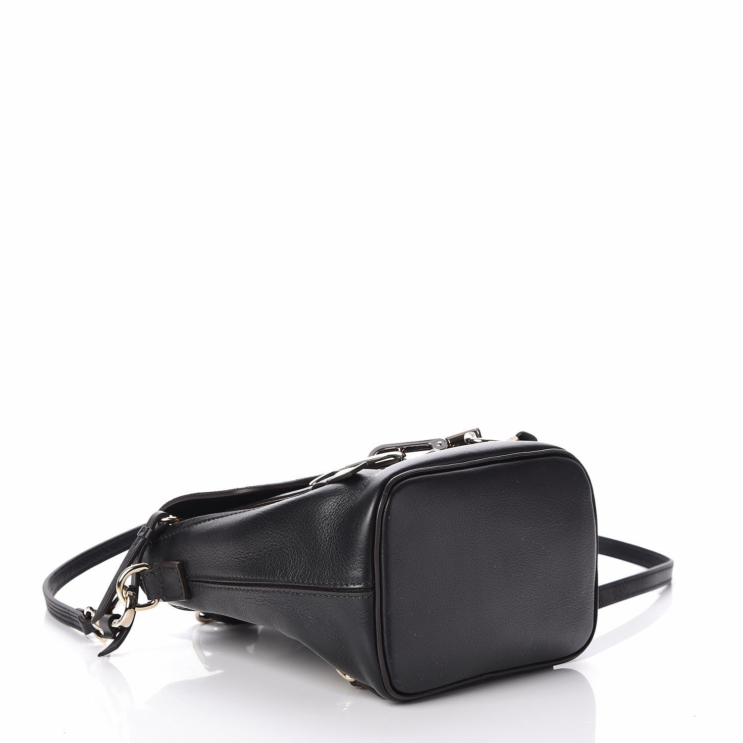 Chloe Suede Calfskin Mini Faye Backpack Black 4 of 7