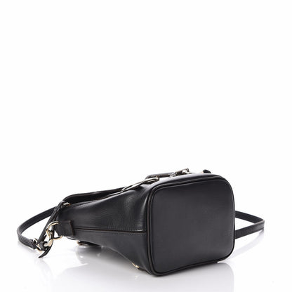 Chloe Suede Calfskin Mini Faye Backpack Black 4 of 7