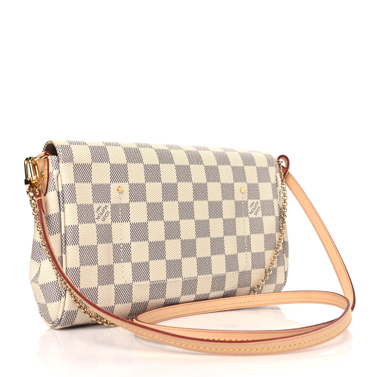 Louis Vuitton Damier Azur Favorite MM 3 of 10