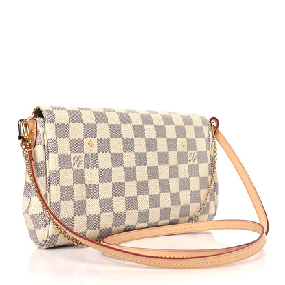 Louis Vuitton Damier Azur Favorite MM 3 of 10