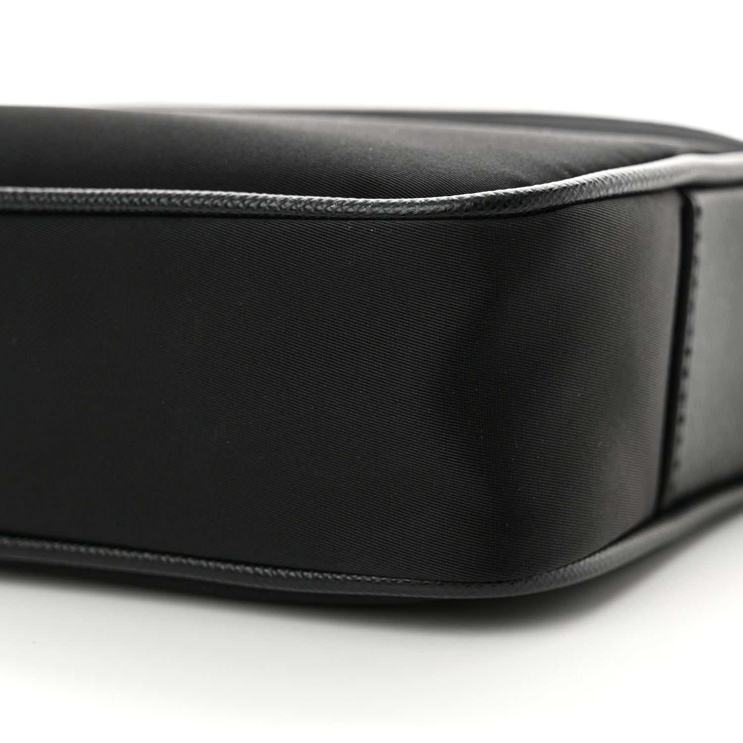 Prada Tessuto Nylon Saffiano Logo Camera Bag Black 9 of 10