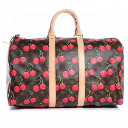 Louis Vuitton Monogram Cerises Keepall 45 1 of 7