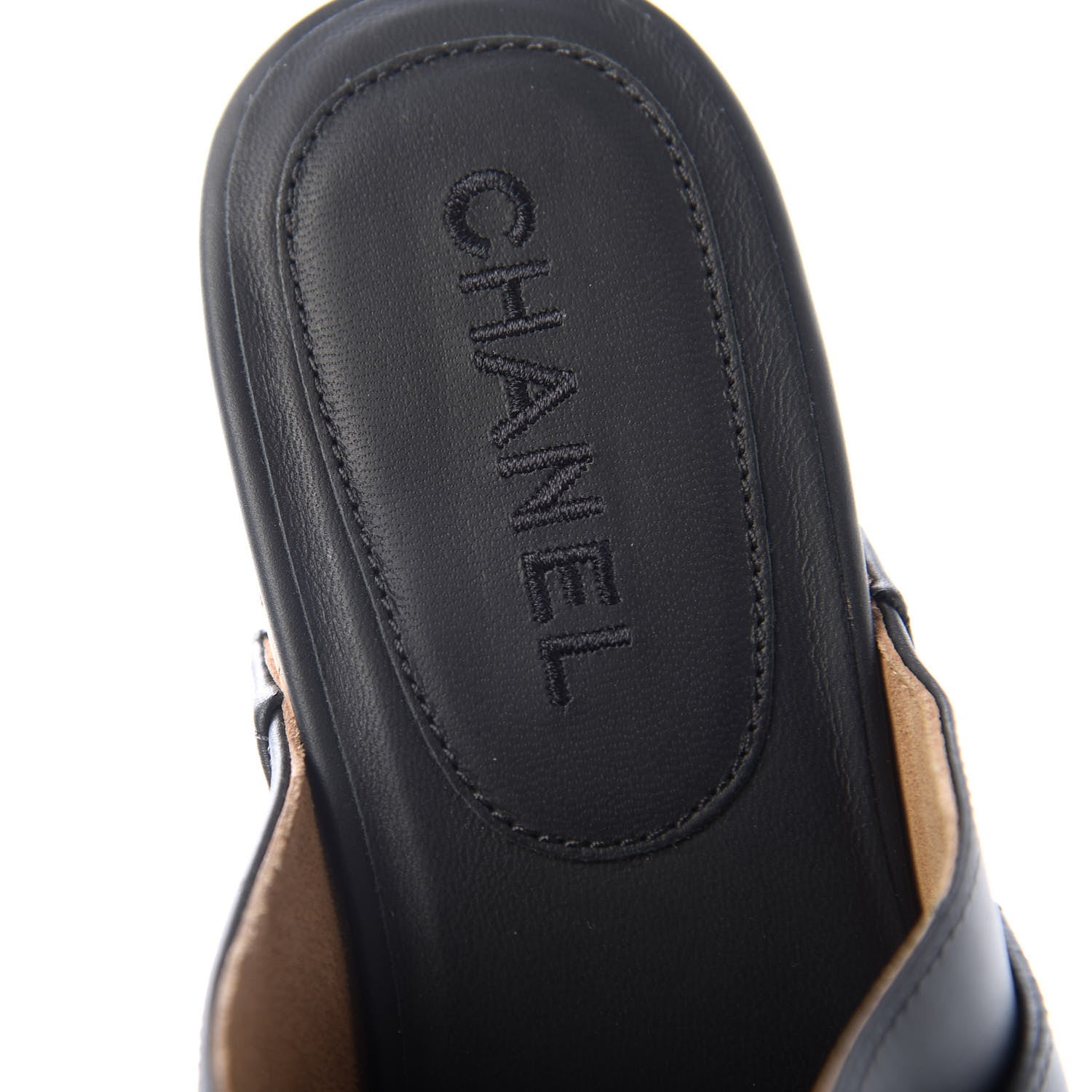 Chanel Calfskin CC Turn Lock Clogs 41 Black 8 of 10