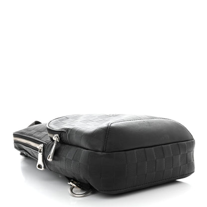 Louis Vuitton Damier Infini Avenue Sling Bag Onyx 4 of 12