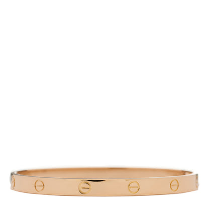 Cartier 18K Pink Gold LOVE Bracelet 20 8 of 9