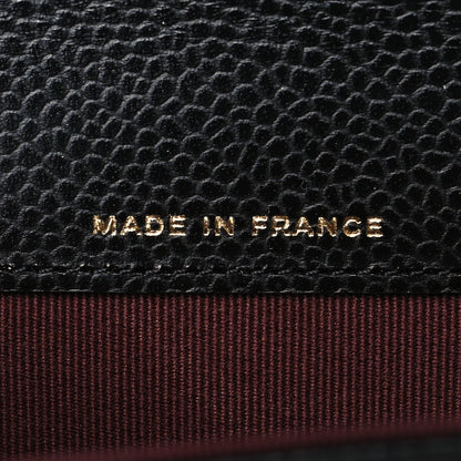 Chanel Caviar Quilted Flap Card Holder Black 6 of 10