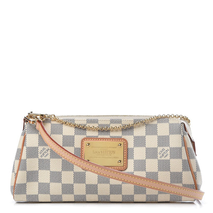 Louis Vuitton Damier Azur Eva Clutch 1 of 9
