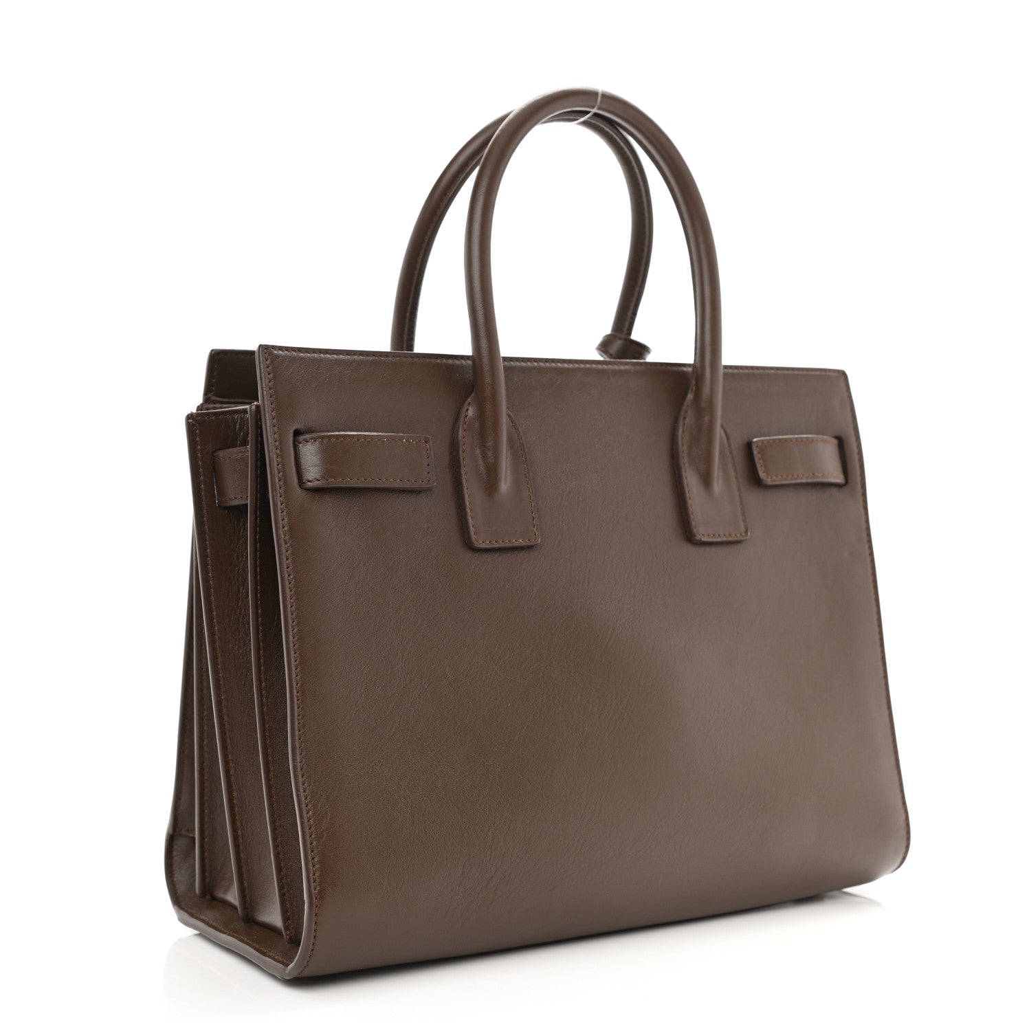 Saint Laurent Calfskin Baby Sac De Jour Brown 3 of 8