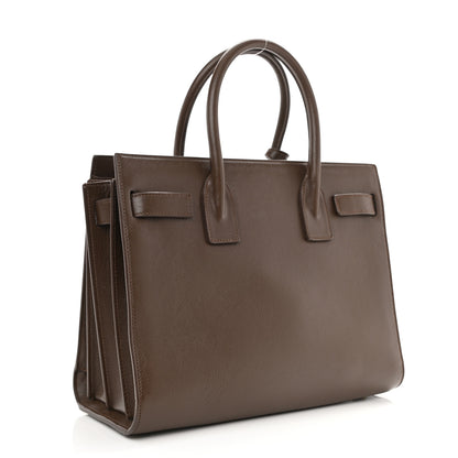 Saint Laurent Calfskin Baby Sac De Jour Brown 3 of 8